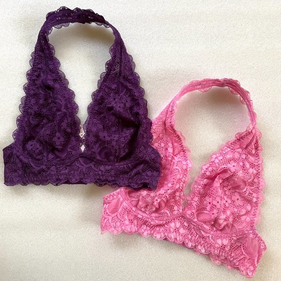 Free People Galloon Lace Halter Bra Bundle (Bundle of 2) - Picture 4 of 10